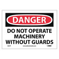 Nmc Danger Do Not Operate Machinery Without Guards Sign D261P