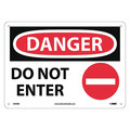 Nmc Danger Do Not Enter Sign, D499RB D499RB