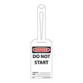 Nmc Danger Do Not Start Ez Hang Tag, Pk25 RPTH5