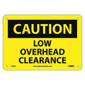 Nmc Caution Low Overhead Clearance Sign C359A