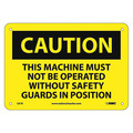 Nmc Caution Machine Safety Sign C61R