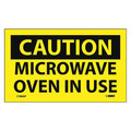 Nmc Caution Microwave Oven In Use Label, Pk5 C180AP