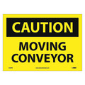 Nmc Caution Moving Conveyor Sign C559PB