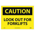 Nmc Caution Look Out For Forklifts Sign, C550PB C550PB