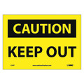 Nmc Caution Keep Out Sign, C41P C41P