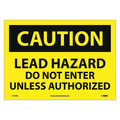 Nmc Caution Lead Hazard Do Not Enter Sign, C173PB C173PB
