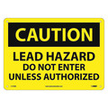 Nmc Caution Lead Hazard Do Not Enter Sign, C173RB C173RB