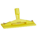 Vikan 9 in Pad Holder, Yellow, Polypropylene 55006