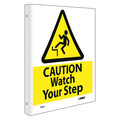 Nmc Caution Watch Your Step 2-View Sign TV17