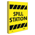 Nmc Spill Station 2-View Sign, TV20 TV20