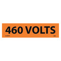 Nmc ELECTRICAL MARKERS, 460 VOLTS, 1.25X4.5, PS VINYL, PK25 JL22043O