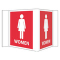 Nmc Women 3-View Sign, VS5R VS5R