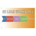 Nmc Banner, 5S Lean Workplace Sort Set In Order Shine Standardize Sustain, BT554 BT554