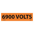 Nmc Electrical Marker, 6900 Volts, Pk25 JL22045O