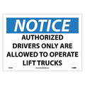 Nmc Authorized Drivers Only Are.. Sign, N245PB N245PB