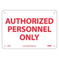 Nmc Authorized Personnel Only Sign, M38A M38A
