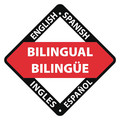 Nmc Bilingual Bilingue English Spanish Ingles Espanol Hard Hat Label, Pk25, HH167 HH167