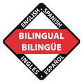 Nmc Bilingual Bilingue English Spanish Ingles Espanol Hard Hat Label, Pk25, HH167R HH167R