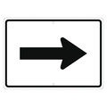 Nmc Auxiliary Arrow Right Sign, TM503K TM503K