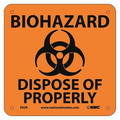 Nmc Biohazard Dispose Of Properly Sign, S92R S92R
