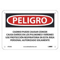 Nmc Cadmium May Cause Cancer Causes Sign - Spanish, SPD28A SPD28A