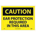 Nmc Caution Ear Protection Required In This Area Sign C73PB