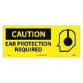 Nmc Caution Ear Protection Required Sign SA123R