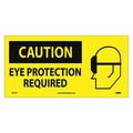 Nmc Caution Eye Protection Required Sign SA101P