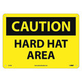 Nmc Caution Hard Hat Area Sign C31AB
