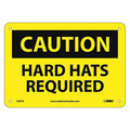Nmc Caution Hard Hats Required Sign C391R