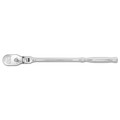 Sk Professional Tools 3/8" Drive 90 Geared Teeth Pear Head Style Hand Ratchet, 11" L, Chrome Finish 80290