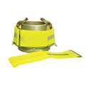 Fastenation Back-to-Back Strap, No Adhesive, 12 in, 2 in Wd, Neon Yellow, 10 PK 2X12NYSRCAM
