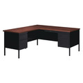 Hirsh L Shaped Desk, 72" D X 66" W X 29-1/2" H 20453