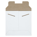Stayflats Flat Mailers, 6" x 6", White, 200/Case RM9