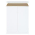 Stayflats Self-Seal Flat Mailers, 9 3/4" x 12 1/4", White, 100/Case RM5SS