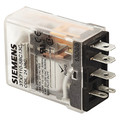 Siemens Plug-In Relay, 24V AC Coil Volts, Square, 5 Pin, SPDT 3TX7110-5BC13C