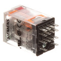 Siemens Plug In Relay, 120V AC Coil Volts, Square, 14 Pin, 4PDT 3TX71115PF13B