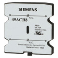 Siemens Auxiliary Switch, 0NO/2NC, 60 A 49ACR8