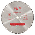 Milwaukee Tool 14 in. STEELHEAD Diamond Cut-Off Wheel 49-93-7840