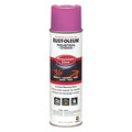 Industrial Choice Inverted Marking Paint, 17 oz., Safety Purple, Water -Based 1868838