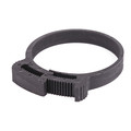 Zoro Select Snap-Hose Clamp, Black, 2.11"Max ID, PK25 HC-V-PA66-BK