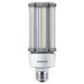 Signify 18 W, HID Replacement LED Bulb, White, Cylindrical, 4000K Temp. Clear Finish, Non-Dimmable 27CC/LED/840/ND E26 G2 BB 6/1