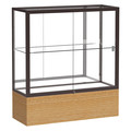 Ghent Counter Display Case 36x40x14, Mirror, Bronze 2281MB-BZ-AK