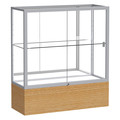 Ghent Counter Display Case 36x40x14, Mirror, Satin 2281MB-SN-AK