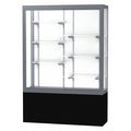 Ghent Display Case 48x66x16, White, Satin 13404-WB-SN