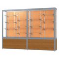 Ghent Display Case 96x66x16, Cork, Satin 10408CK-SN-K