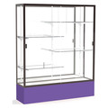 Ghent Spirit Floor Display Case 60x72x16, Mirror, Bronze 375MB-BZ-PE