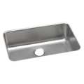 Elkay Sink, Undermount Mount, 0 Hole, Lustrous Satin Finish ELUH2416