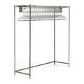 Eagle Group Freestanding Gowning Rack, EP, 24"Wx72"L EP2472-GR