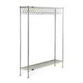 Eagle Group Freestanding Gowning Rack, CRM, 14"Wx60"L C1460-GRH